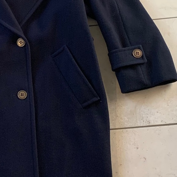 Vintage Mackintosh Long Wool Coat - Picture 10 of 10